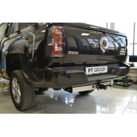 Фаркоп PT GROUP для GWM Poer King Kong 2022- Арт. GPK-22-991124.00 (с нержавеющей накладкой)