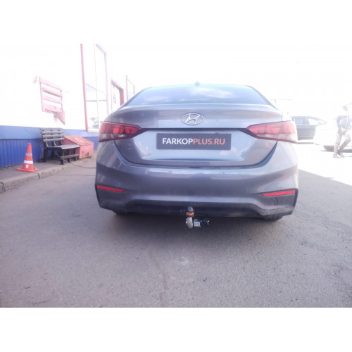 Фаркоп АвтоСтандарт на Hyundai Solaris 2017-2022 Арт. H105A