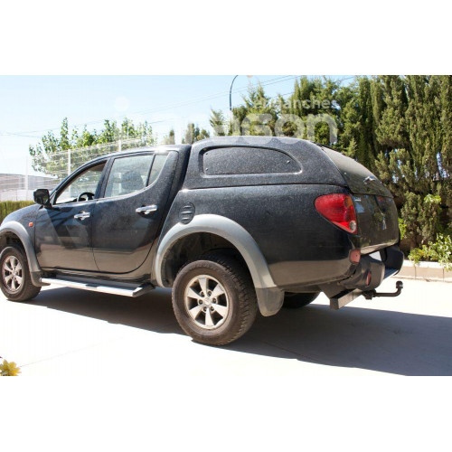 Фаркоп ARAGON на MITSUBISHI L200 2006–2010  Арт. E4201BA (С бампером и задней подножкой)
