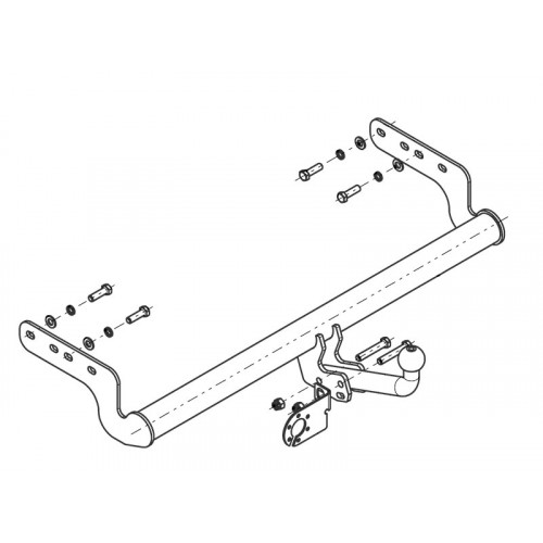Фаркоп Avtos на HYUNDAI Accent 1999- Арт.HY 01