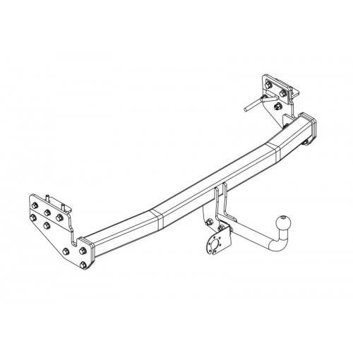 Фаркоп Avtos на INFINITY QX70 2012- Арт.IF 01