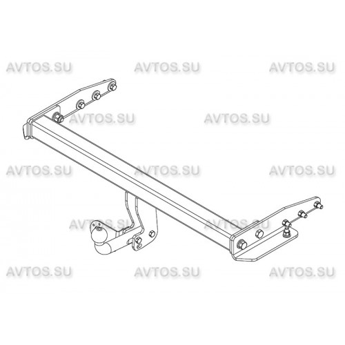 Фаркоп Avtos на JEEP Grand Cherokee 2010- Арт.JW 03