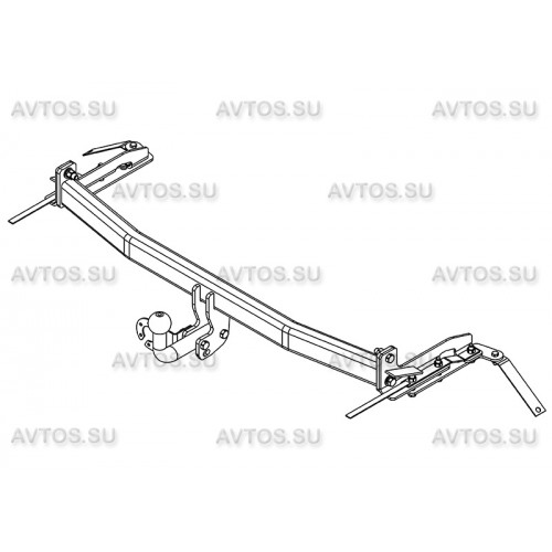 Фаркоп Avtos на TOYOTA Corolla (E 12) 2002-2007 Арт.TY 33