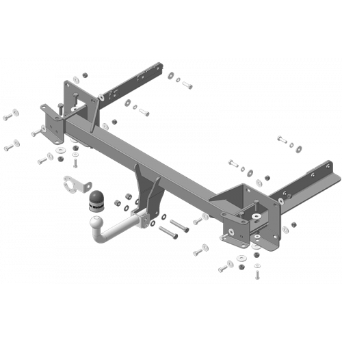Фаркоп MOTODOR на Mercedes-Benz ML 2005-2011 Арт. 91205 (W-164)